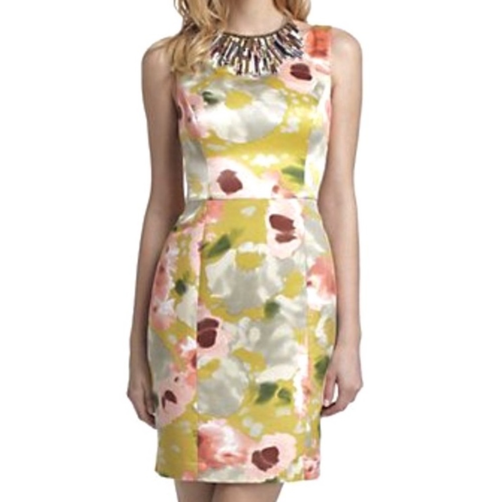 Anthro’s BHLDN Garden satin dress by Beth Bowley